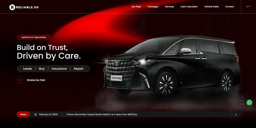 Website creative development design agency Singapore in ecommerce